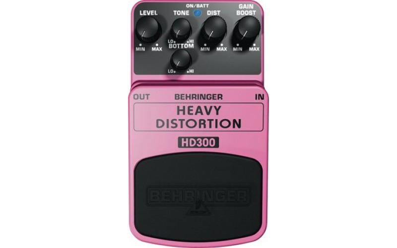 BEHRINGER HD300 - педаль эффектов хэви метал-дисторшн