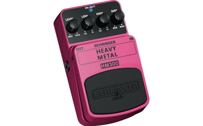 BEHRINGER HM300 - педаль эффектов хэви метал-дисторшн