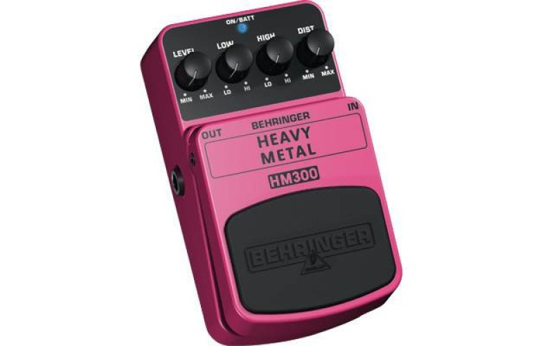 BEHRINGER HM300 - педаль эффектов хэви метал-дисторшн