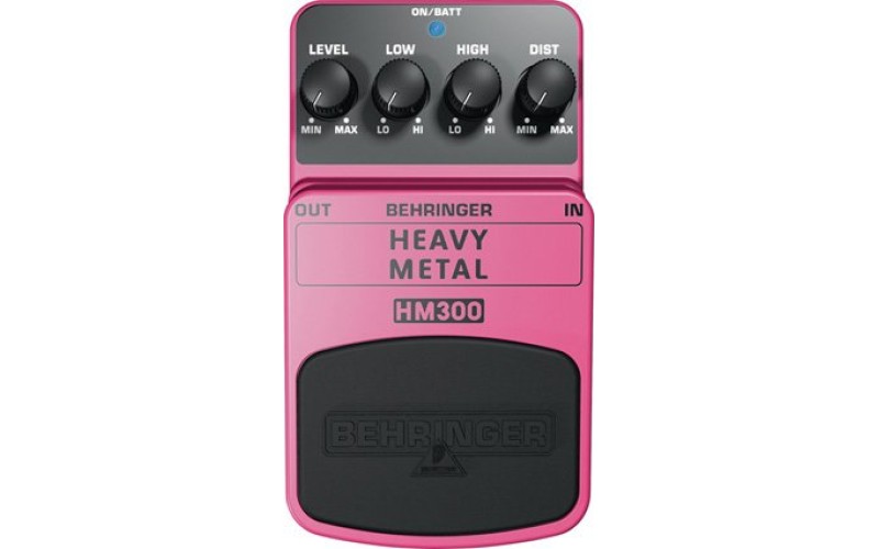 BEHRINGER HM300 - педаль эффектов хэви метал-дисторшн