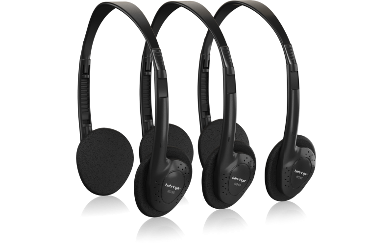 Behringer HO 66 Комплект из 3 закрытых полупрофессиональных наушников