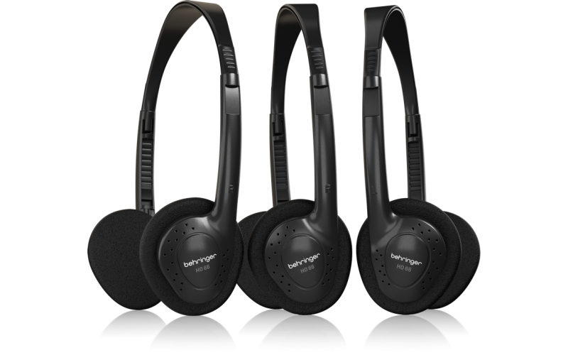 Behringer HO 66 Комплект из 3 закрытых полупрофессиональных наушников