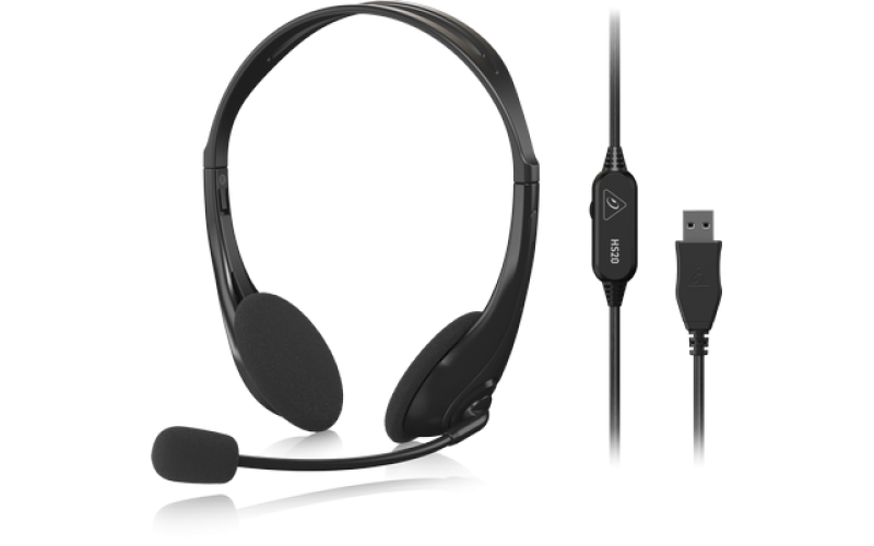 BEHRINGER HS20 - USB-гарнитура с микрофоном для интернет-телефонии и конференций.