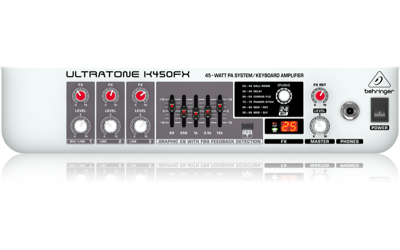 BEHRINGER K450FX - 3-канальная мини-система звукоусиления