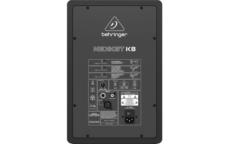 Behringer K8 - активный 2-х полосный студийный монитор 8``, bi-amp, 150 Вт