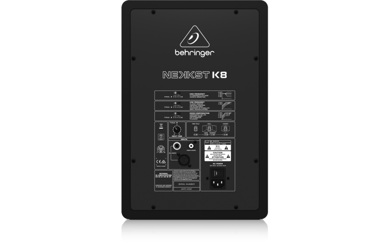 Behringer K8 - активный 2-х полосный студийный монитор 8``, bi-amp, 150 Вт