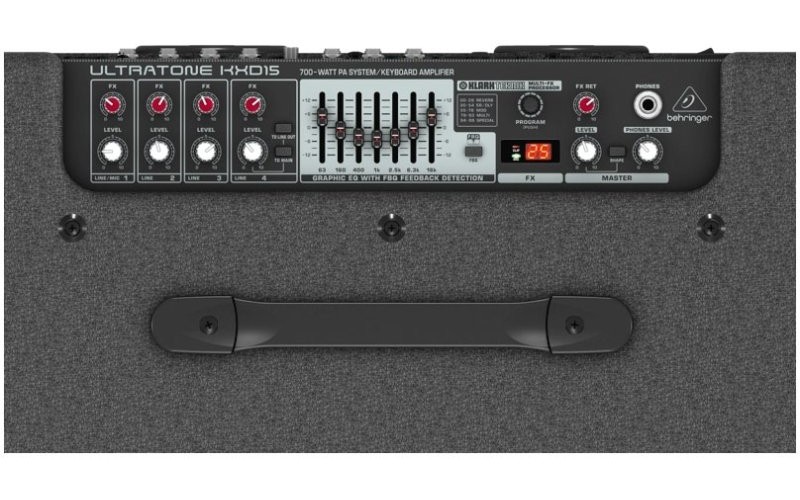 BEHRINGER KXD15 - комбо для клавишных инструментов, 15''+1'', 600 Вт