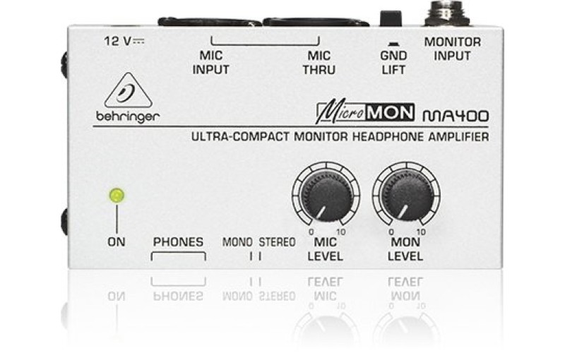 BEHRINGER MA400 - компактный мониторный усилитель для наушников