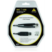 Behringer MIC2USB - звуковой USB-интерфейс для профессиональных динамических микро