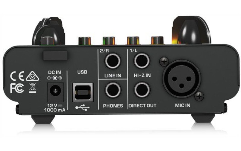 BEHRINGER MIC500USB USB-аудиоинтерфейс с ламповым предусилителем