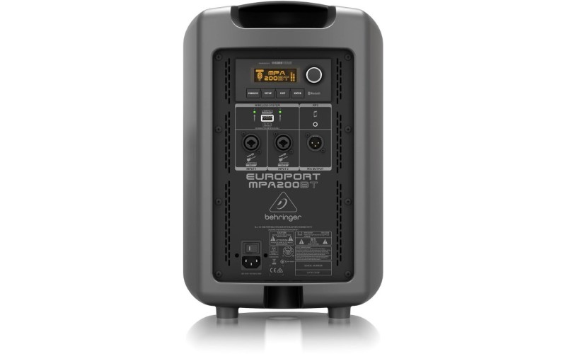 BEHRINGER MPA200BT портативная акустическая система c аккумулятором и Bluetooth, 8