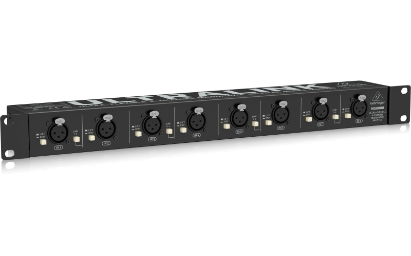 BEHRINGER MS8000 - рэковый 8-ми канальный микрофонный сплиттер