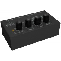BEHRINGER MX400 - микшер,4-канальный линейный, сверхкомпактный