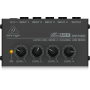 BEHRINGER MX400 - микшер,4-канальный линейный, сверхкомпактный