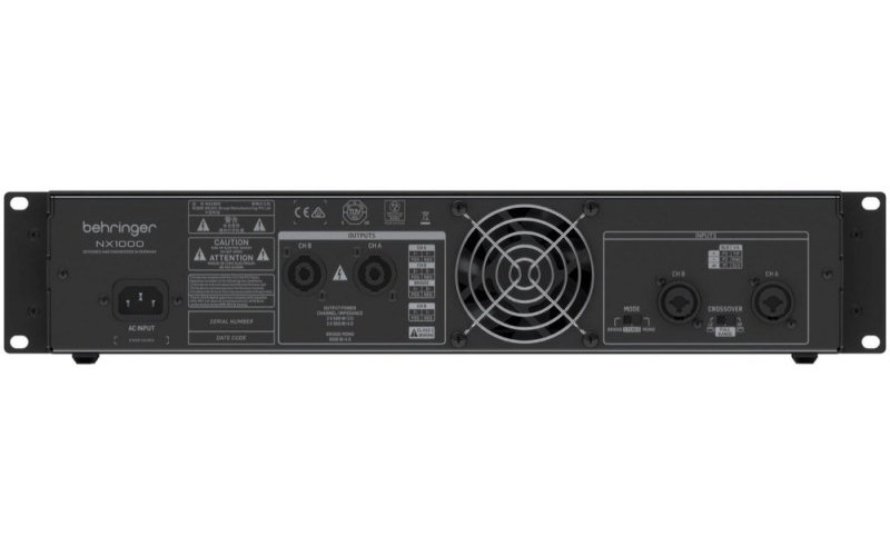 BEHRINGER NX1000 усилитель мощности