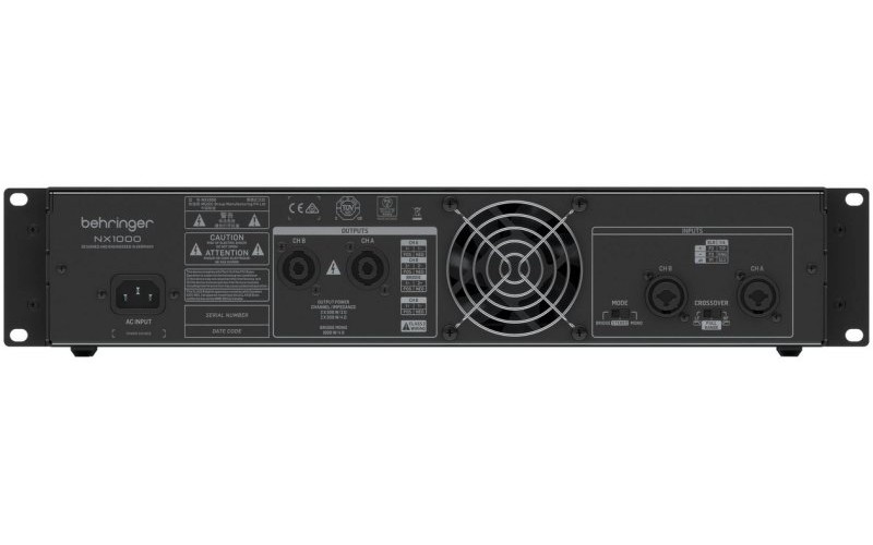 BEHRINGER NX1000 усилитель мощности