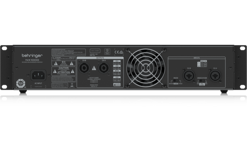 BEHRINGER NX1000 усилитель мощности
