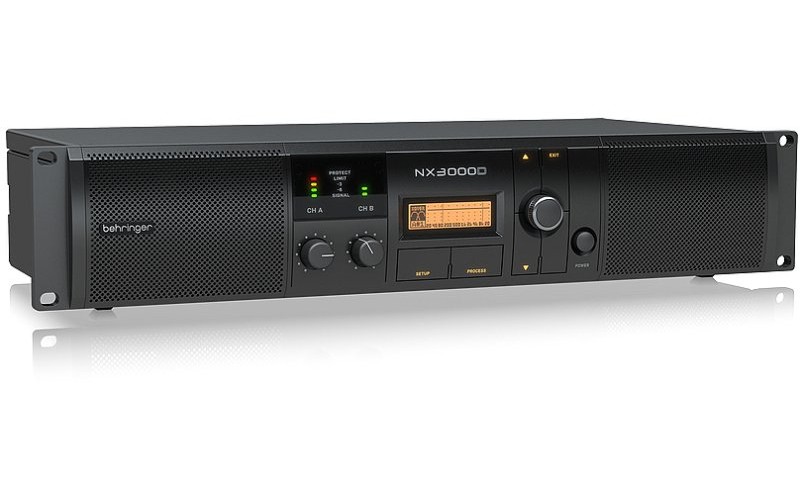 BEHRINGER NX3000D - профессиональный усилитель мощности с DSP 3000 Вт.