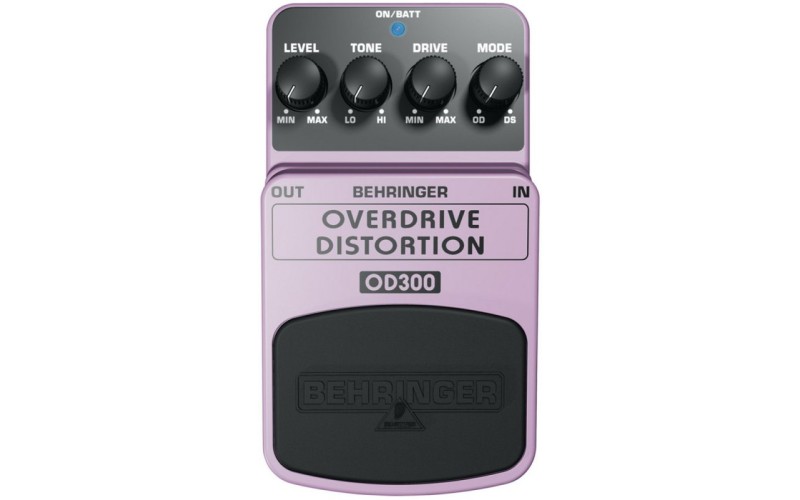 BEHRINGER OD300 - педаль эффектов овердрайв и дисторшн