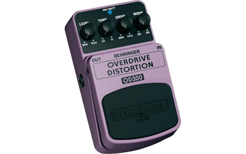 BEHRINGER OD300 - педаль эффектов овердрайв и дисторшн