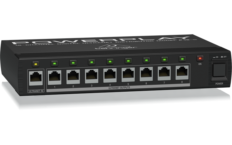 BEHRINGER P16-D - 16-канальный разветвитель сигнала системы мониторинга ULTRANET