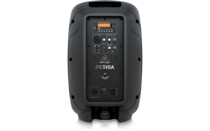 BEHRINGER PK110A - активная акустическая система, 2-х полосная, 320 Вт, 20 Гц - 20 кГц, 90 дБ, MP3,