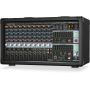 Behringer PMP2000D - микшер-усилит, 2x500 Вт на 8 Ом (2 x 1000 Вт на 4 Ом),14 каналов