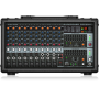 Behringer PMP2000D - микшер-усилит, 2x500 Вт на 8 Ом (2 x 1000 Вт на 4 Ом),14 каналов