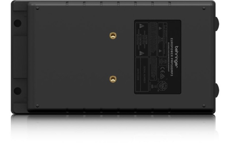 Behringer PMP500MP3 - микшер с усилителем, MP3-плеер, 500Вт 4 Ом, 8 каналов (4 мик./лин., 2 стерео