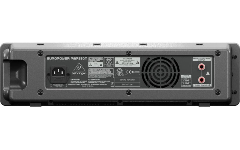 Behringer PMP550M - микшер с усилителем, 500Вт, 5 каналов, 7 полосный графический эквалайзер