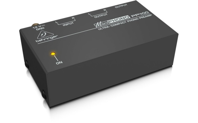 BEHRINGER PP400 - предусилитель-корректор для проигрывателей виниловых дисков