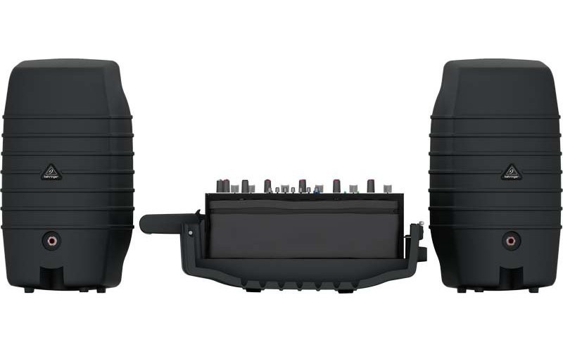 Behringer PPA200 - Портативная система звукоусиления,150 Вт, 5 каналов, микрофон