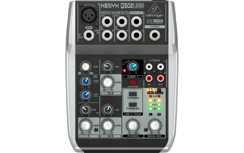 BEHRINGER Q502USB - микшер