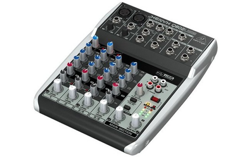 BEHRINGER Q802USB - микшер