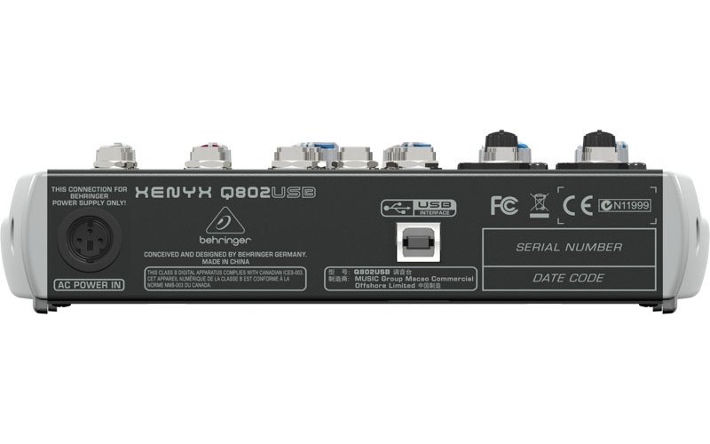 BEHRINGER Q802USB - микшер