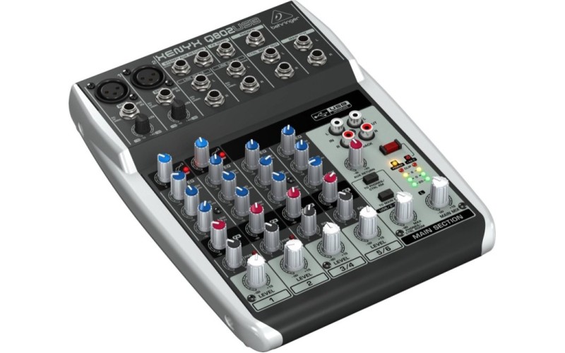 BEHRINGER Q802USB - микшер