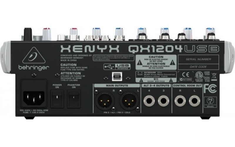 BEHRINGER QX1204USB - микшерный пульт