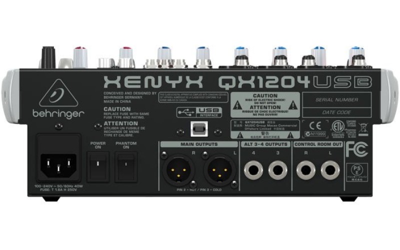 BEHRINGER QX1204USB - микшерный пульт
