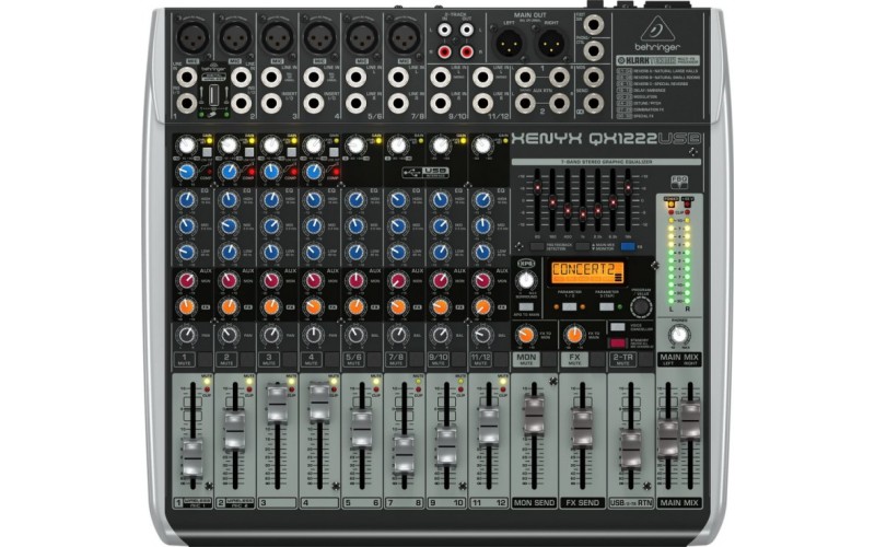 BEHRINGER QX1222USB - микшерный пульт