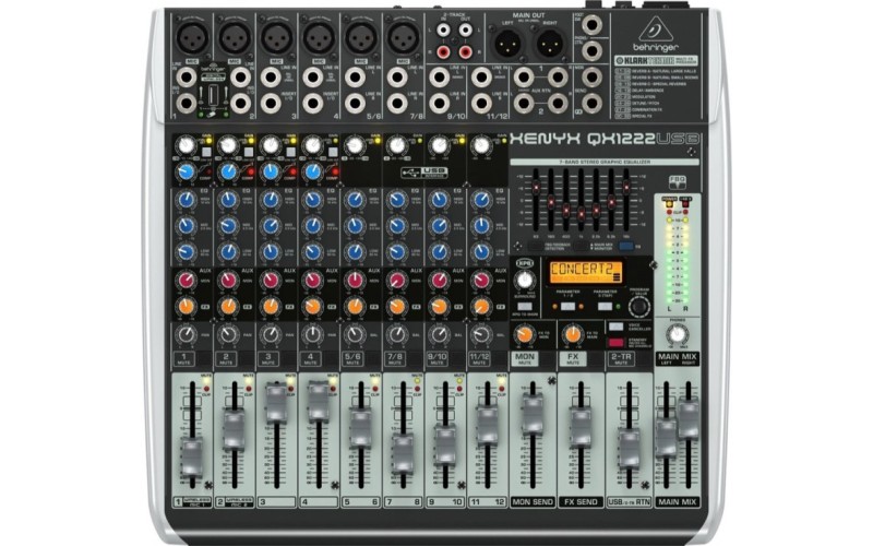 BEHRINGER QX1222USB - микшерный пульт