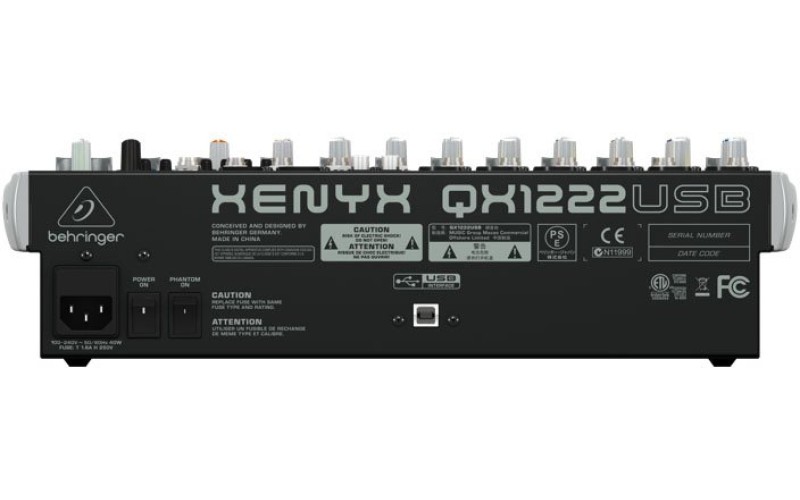 BEHRINGER QX1222USB - микшерный пульт
