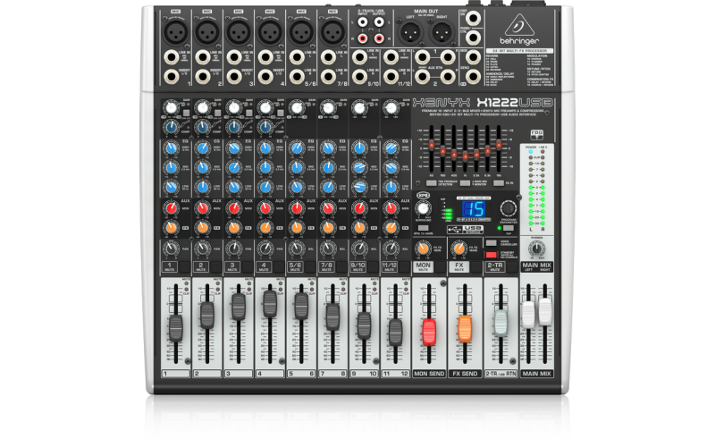 BEHRINGER QX1222USB - микшерный пульт