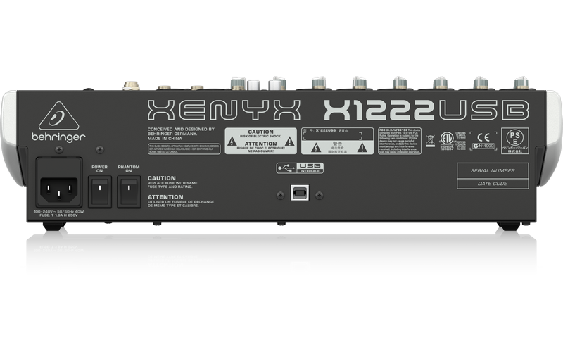 BEHRINGER QX1222USB - микшерный пульт
