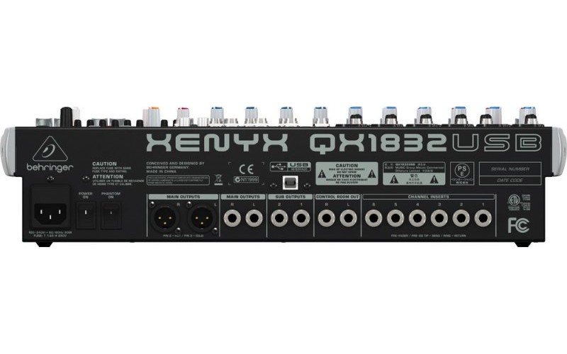 BEHRINGER QX1832USB - микшерный пульт