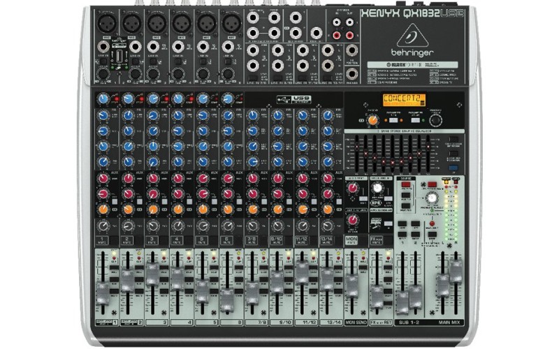 BEHRINGER QX1832USB - микшерный пульт