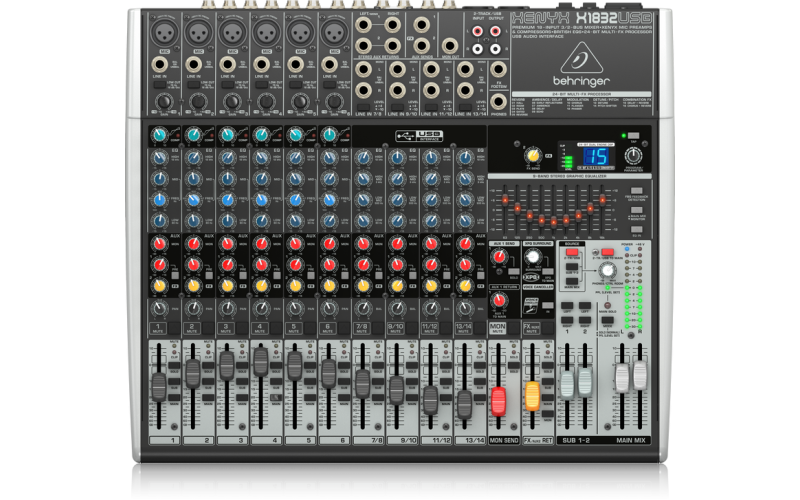 BEHRINGER QX1832USB - микшерный пульт