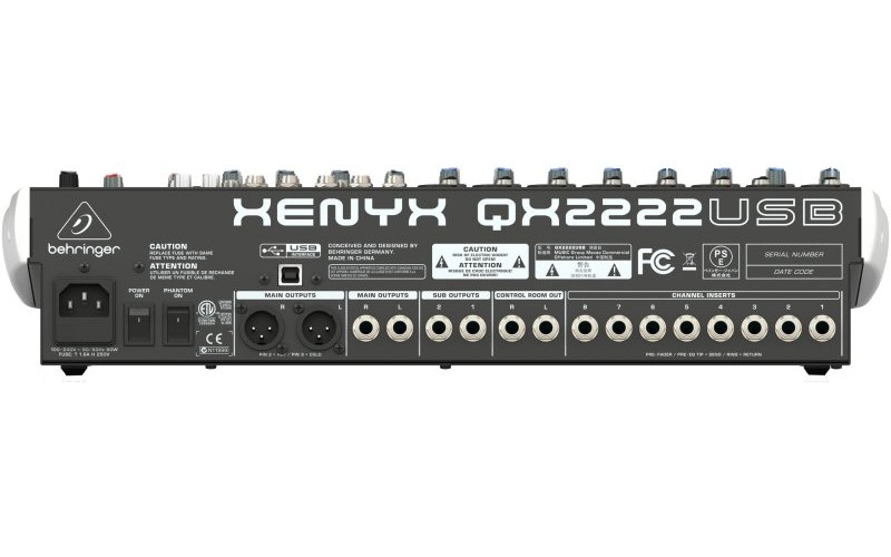 BEHRINGER QX2222USB - микшерный пульт