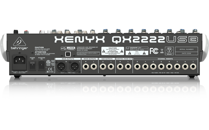 BEHRINGER QX2222USB - микшерный пульт