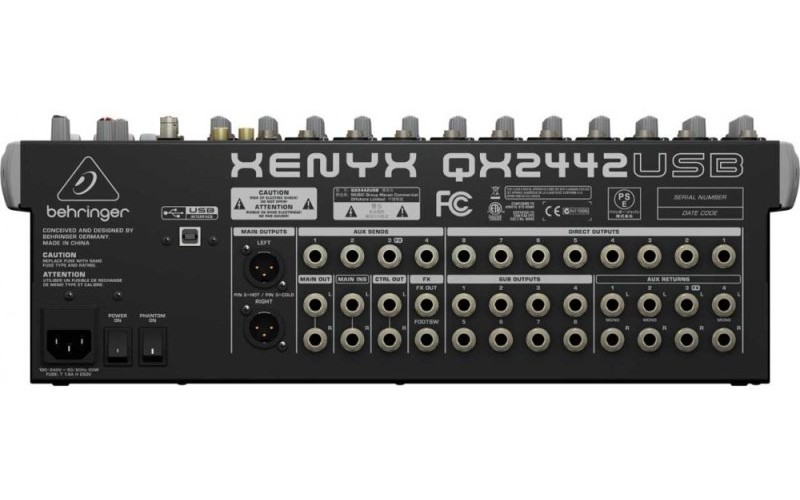 BEHRINGER QX2442USB - микшерный пульт