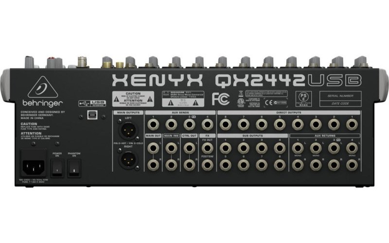 BEHRINGER QX2442USB - микшерный пульт